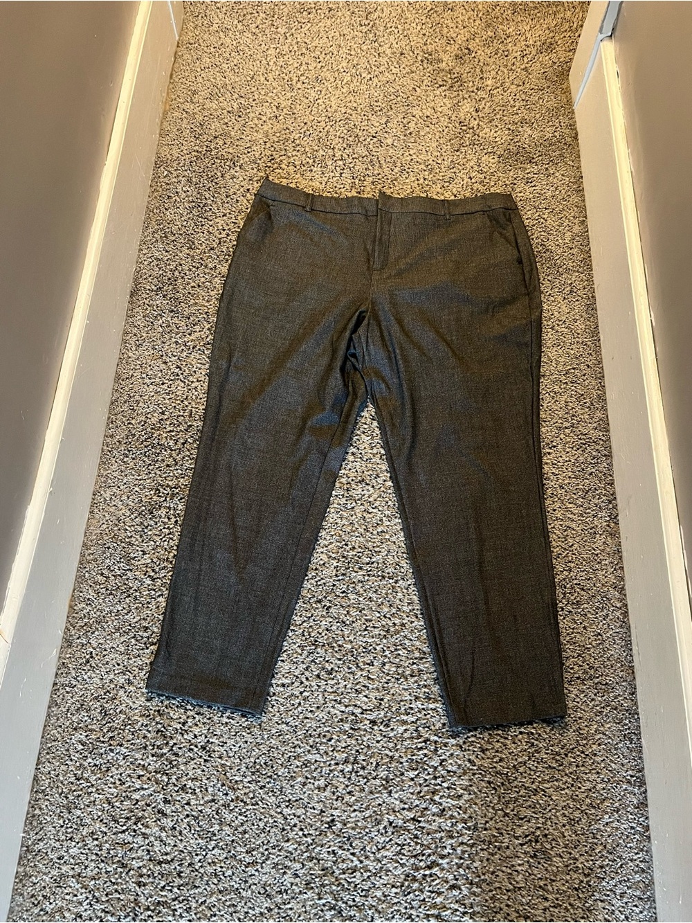 Nine West Dark Charcoal Dress Pants
